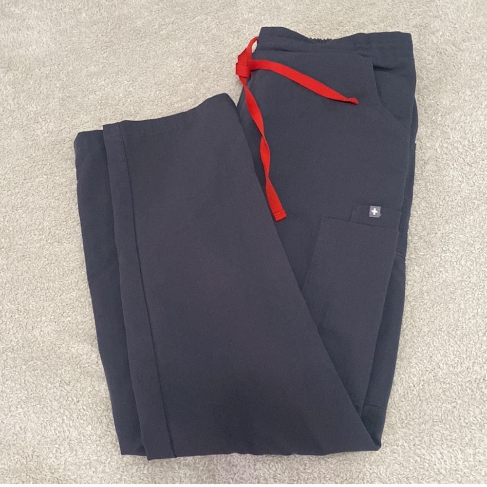 Figs limited edition charcoal yola skinny pants.